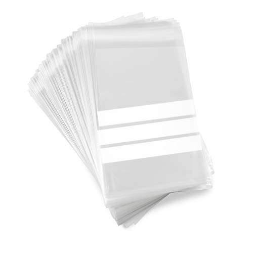 Resealable Plastic Bags Panelled (100 Pack) product photo Front View L