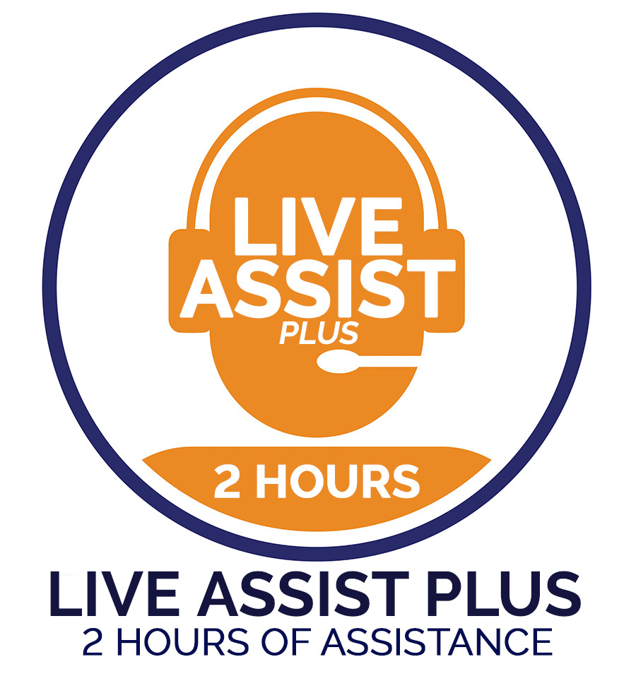 Live Assist PLUS - Remote Support (2 hours) product photo Front View L