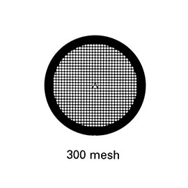 TEM Support Grids 300 Mesh, 3.05mm (Tube of 100) product photo Front View L