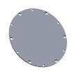 Microstat HR2 Blank Base Plate - BBPHR2 (59-P160270) product photo