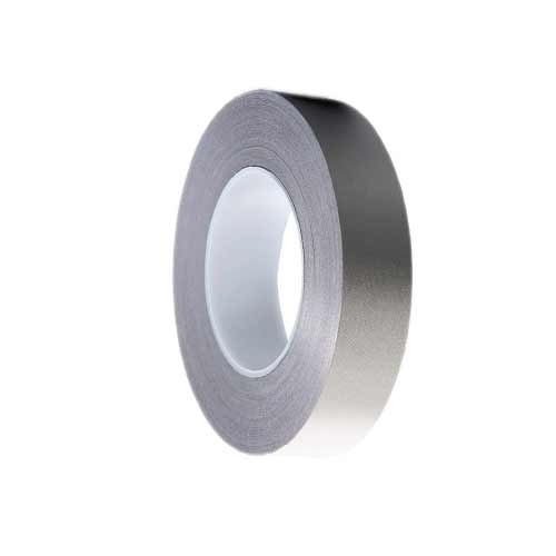Conductive Carbon Adhesive Tape with Aluminium foil core product photo Front View L