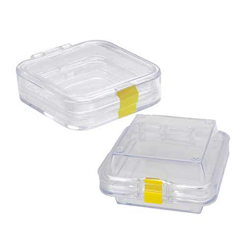 Membrane Box with hinged lid and lock product photo Front View L