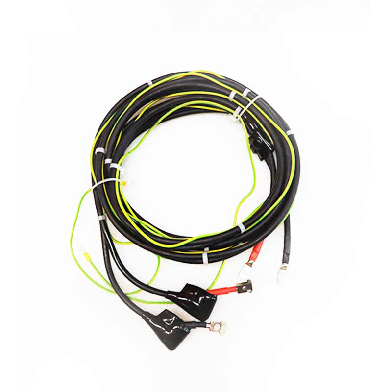 Solenoid Magnet Current Leads 2 x 8mmØ clamp 6m 120amp (59-CBZ3525_6M) product photo Front View L