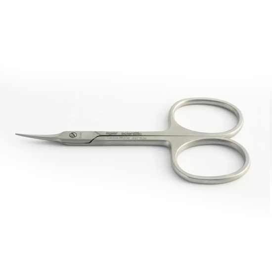 High Precision Scissors, Extra Fine, 9cm, Curved product photo Front View L