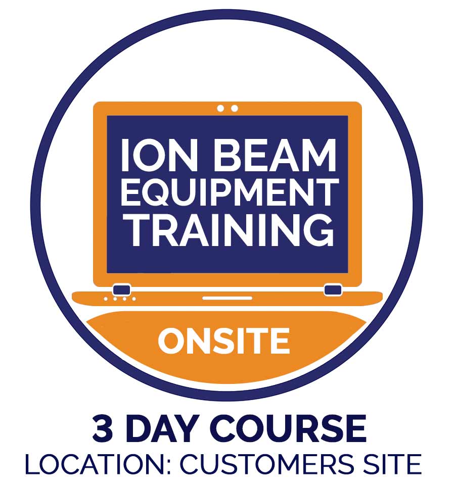 Ion Beam Equipment Training product photo Front View L