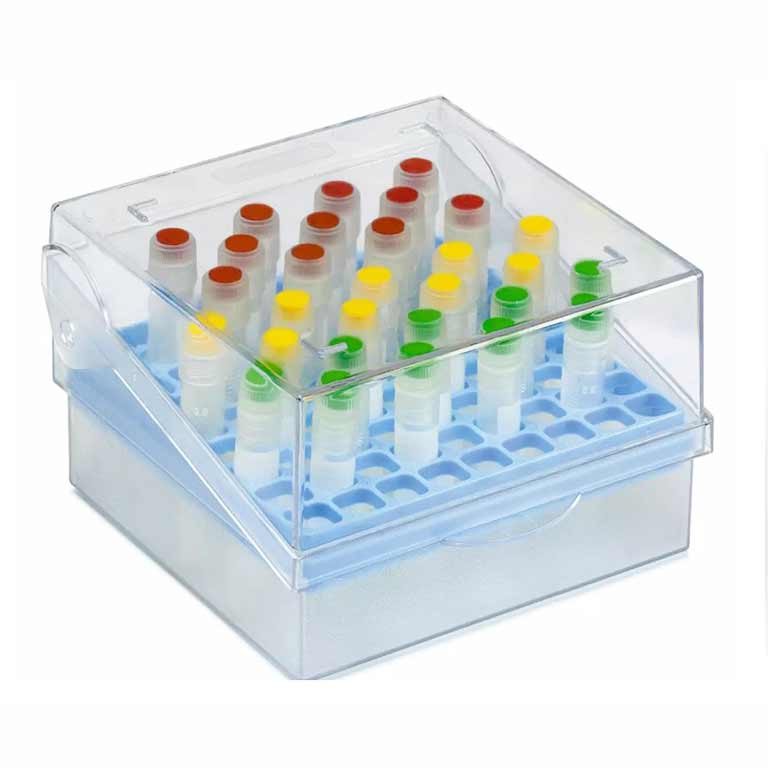 81 Place Cryogenic Storage Box for 3ml - 5ml tubes (5 Pack) product photo Front View L