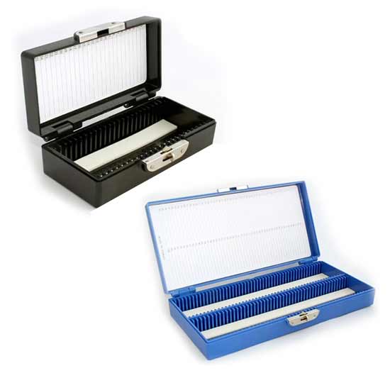 Geoslide Storage Box for Petrographic Microscope slides product photo Front View L