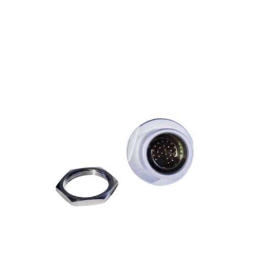 24-Way Fischer Socket, hermatic, male (59-EPF5193) - Compatible with A1-223 product photo