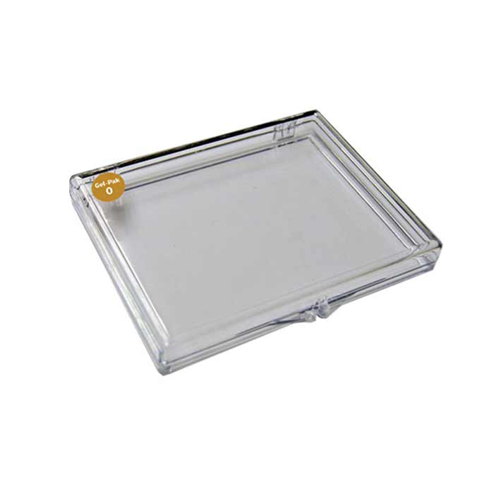 Gel-Pak&reg; boxes, Clear, AD Series (10 Pack) product photo Front View L
