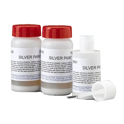 Fast drying silver paint product photo