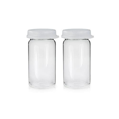 Glass Vials with Lids product photo Front View L