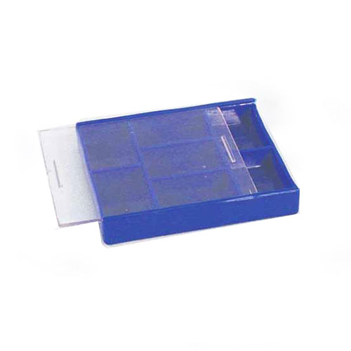 7 Compartment Tray with Sliding Lid product photo