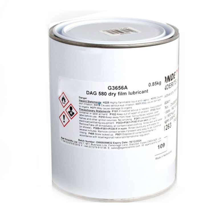 DAG 580 Dry Film Lubricant product photo Front View L