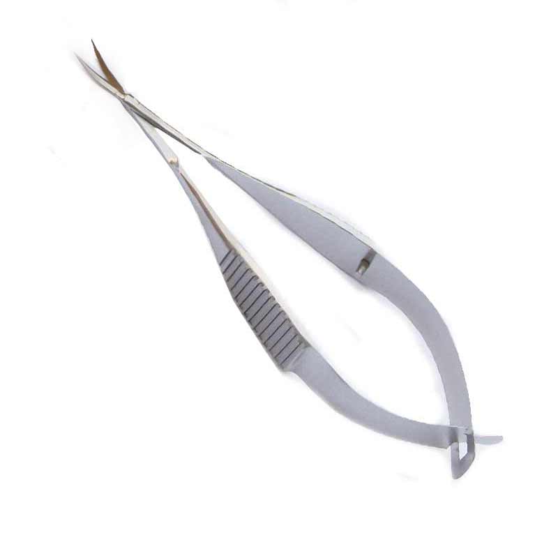 Carbon Steel Micro Scissors - Curved 3 1/4 product photo