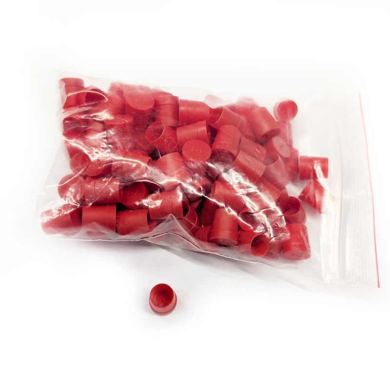 Red Caps for 10mm NMR Tubes (100 Pack) product photo Extra view 1 L