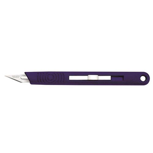 Retractable Blade Scalpel, handle only product photo Front View L