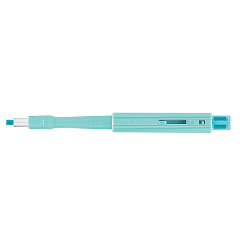 Miltex Biopsy Punch with Plunger, ID 4.0mm, OD 4.36mm, Green/Blue product photo