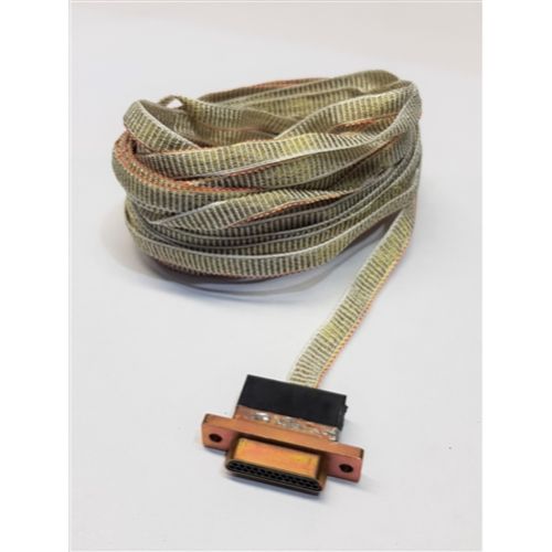 Cryogenic Ribbon Cable Loom 5. Copper product photo Front View L