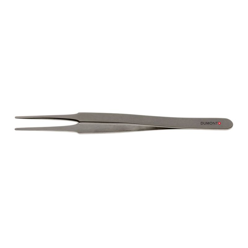 Dumont HP Tweezers 2A - Stainless Steel (1.50 x 0.20mm tip) product photo Front View L