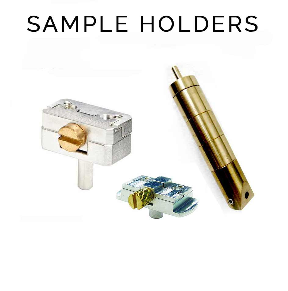 Shop sample holders for use with omniprobe