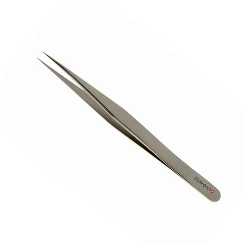 Dumont 3C Stainless Steel HP Tweezers product photo Front View L