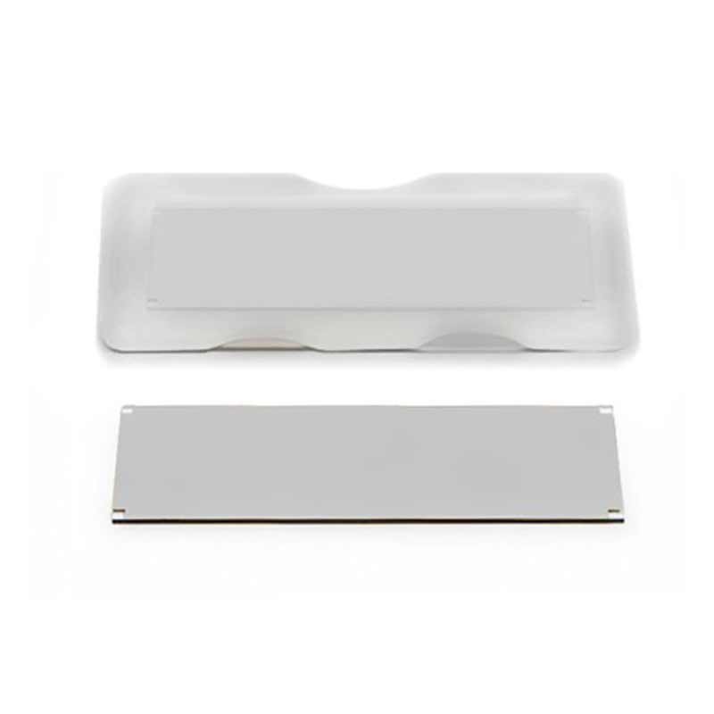 Silver Coated Microscope Slide product photo Front View L