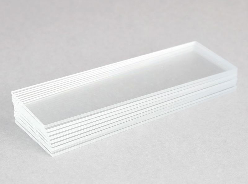 Plain Glass Slides, 76x26mm, 0.8mm - 1.0mm Thick (Pack of 50) product photo