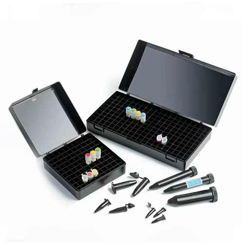 Polypropylene Storage Box (black) product photo Front View L