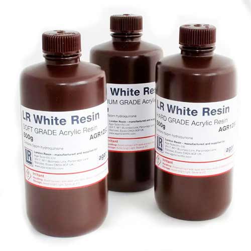 LR White Resin 500g - Uncatalysed version product photo
