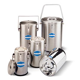 Stainless Steel Dewar 1 Litre product photo Front View L