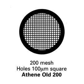 Athene Old 200 Grids Copper 3.05mm (Tube of 100) product photo Front View L