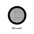 TEM Grids 200 Mesh Copper Centre mark 3.05mm (Tube of 100) product photo