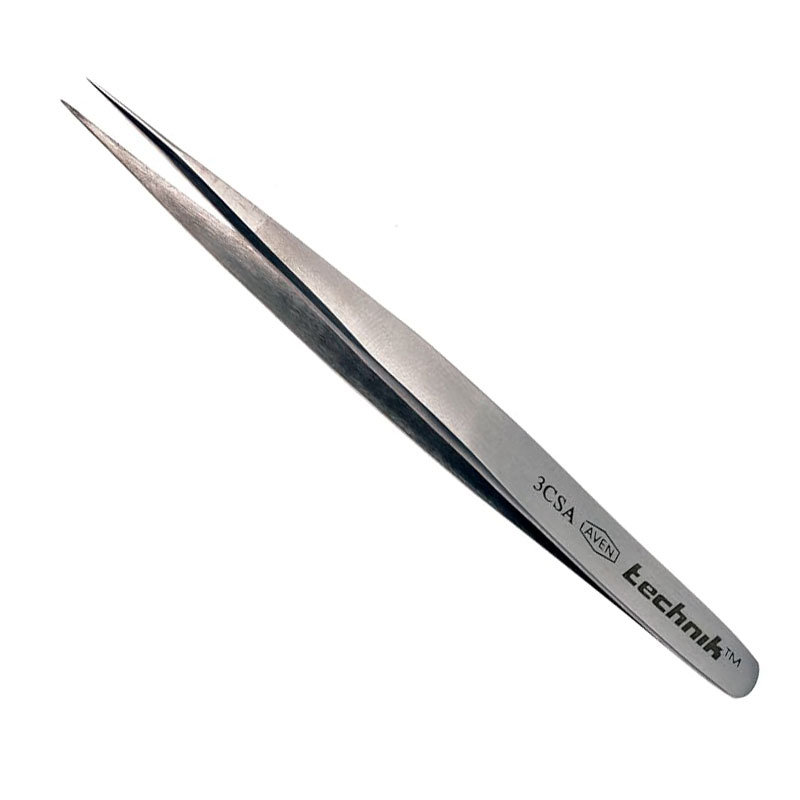 3C-SA Technik Tweezer - Tapered, Round Edge, Blunt product photo
