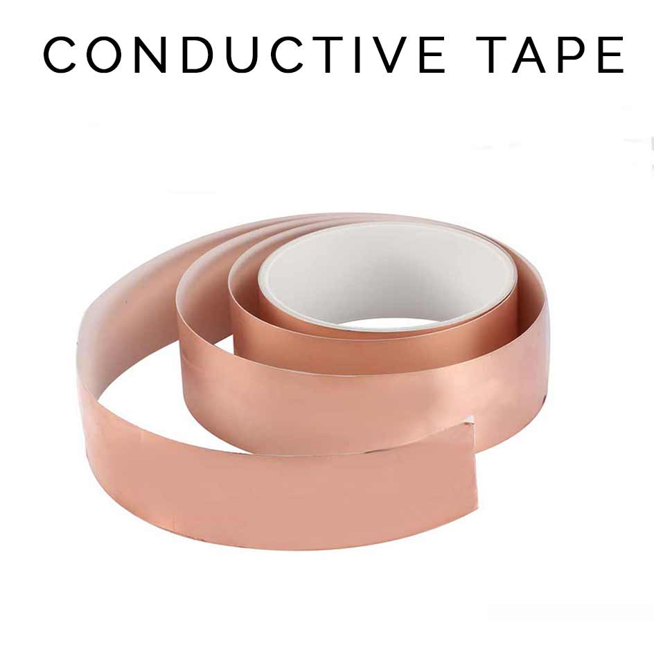 A range of conductive adhesive tapes 