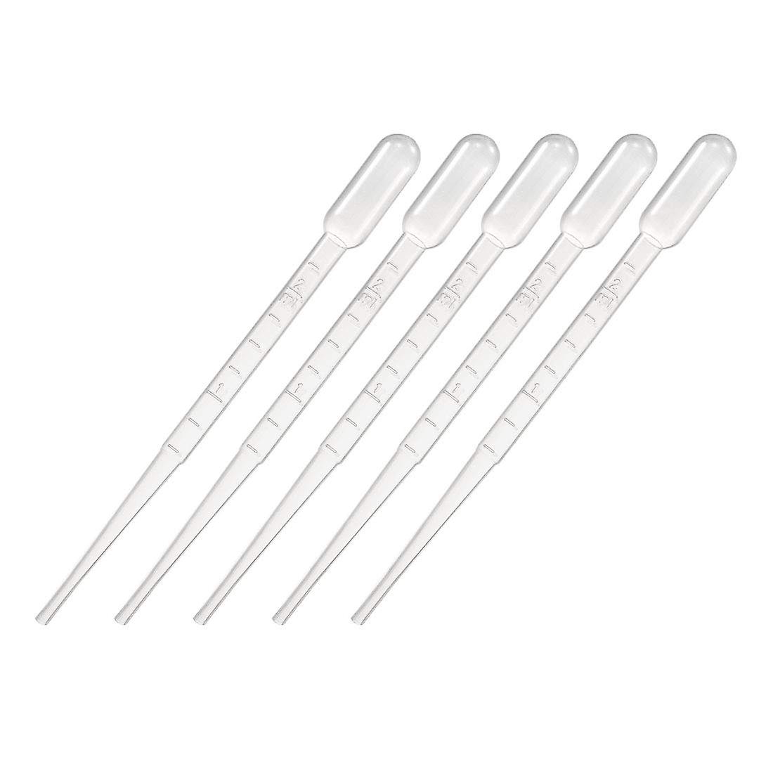 Plastic Pasteur Pipettes 3ml grads with 0.5ml inc. (Pack of 100) product photo