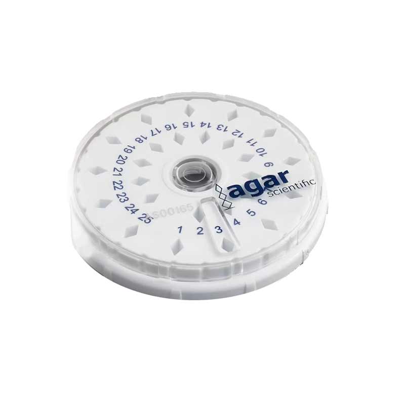 Serialised Rotary Grid Storage Box for 25 TEM grids product photo