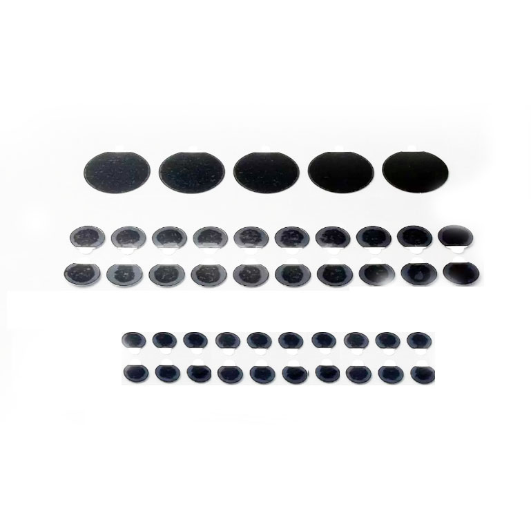 Conductive Carbon Adhesive Tabs w/ Aluminium Foil Core product photo