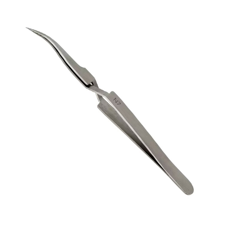 Dumont N7 Crossover tweezers product photo Front View L