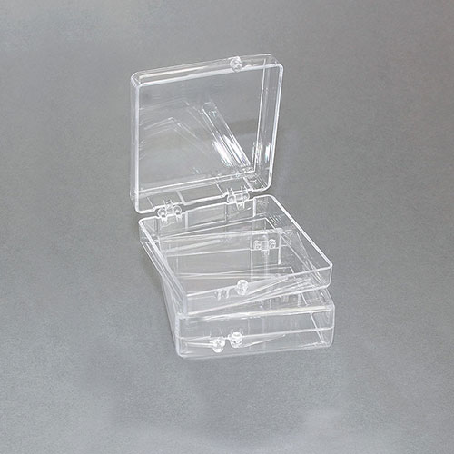 Plastic Boxes 50mm x 50mm x 19mm (Pack of 50) product photo Front View L