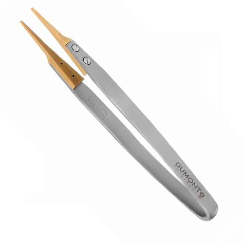 Dumont Anti-magnetic Tweezer with Replaceable Tips BF - Fine product photo