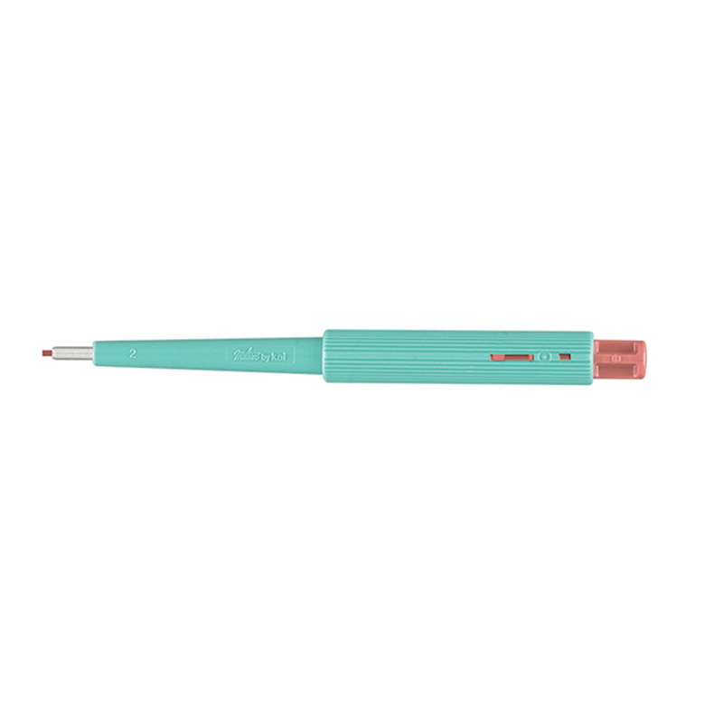 Miltex Biopsy Punch with Plunger, ID 2.0mm, OD 2.36mm, Green/Brown product photo