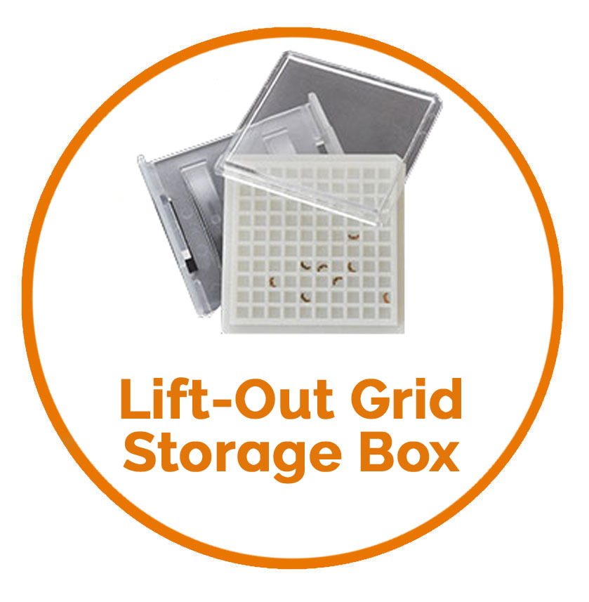 Omniprobe&reg; Lift Out Grid Storage Box