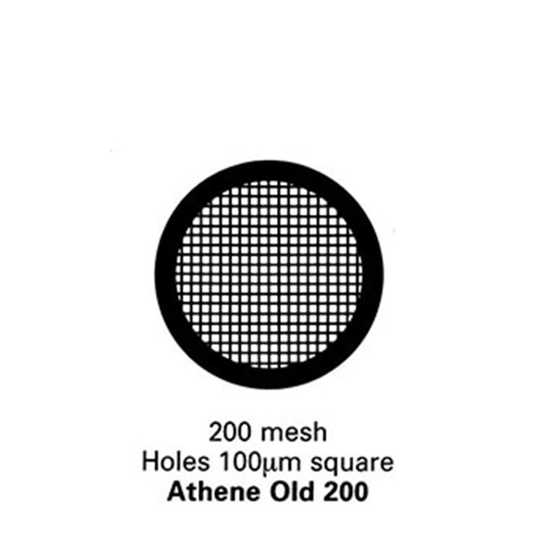Athene Old 200 TEM Grids Copper 3.05mm (Tube of 100) product photo Front View L