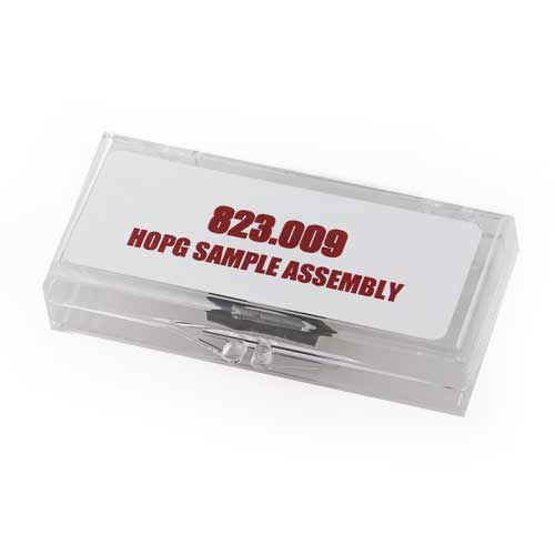 HOPG - ZYA GRADE (12 x 12 x 2mm) 0.4° +/- 0.1° SAMPLE ASSEMBLY product photo