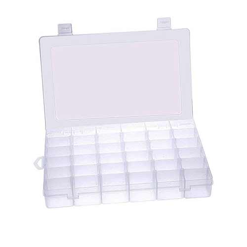 Storage Box with Hinged Lid product photo