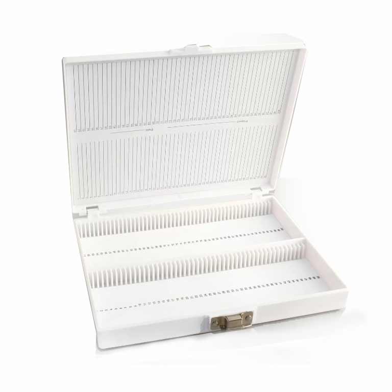 Slide Saver Box - 100 Slide Capacity, hinged lid product photo Front View L