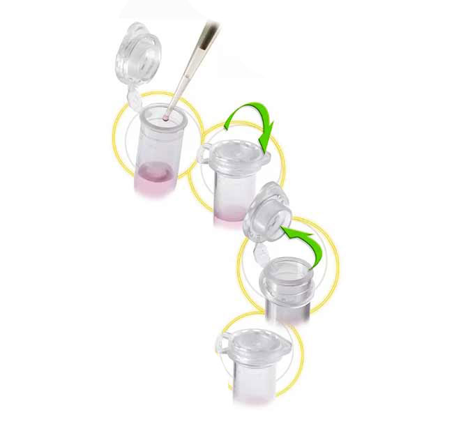 Tamper Evident Microtubes product photo Front View L