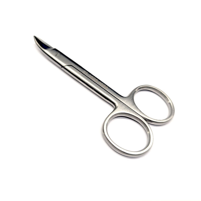 Carbon Steel Crown Scissors Curved product photo