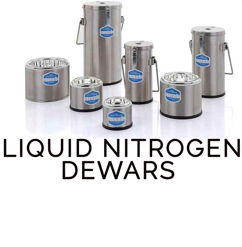 A range of rust and corrosion resistant Dewars with cushioned bases