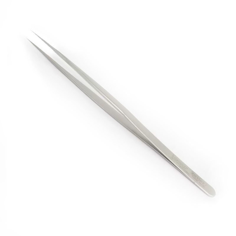 High Precision Straight tip SA Tweezers product photo Front View L